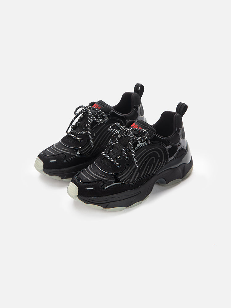 Agile Fingerprint Shoes | Black