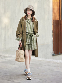 Trench Coat | Green