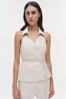 Womens | Campbell Shirt | Sand Multi