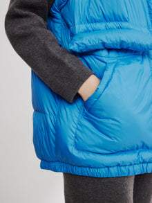 Goose Down Vest | Blue