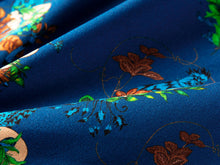 Classic Printed Dress | Blue