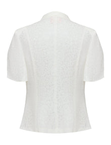 Silk New Chinese-style Suit Jacket | White