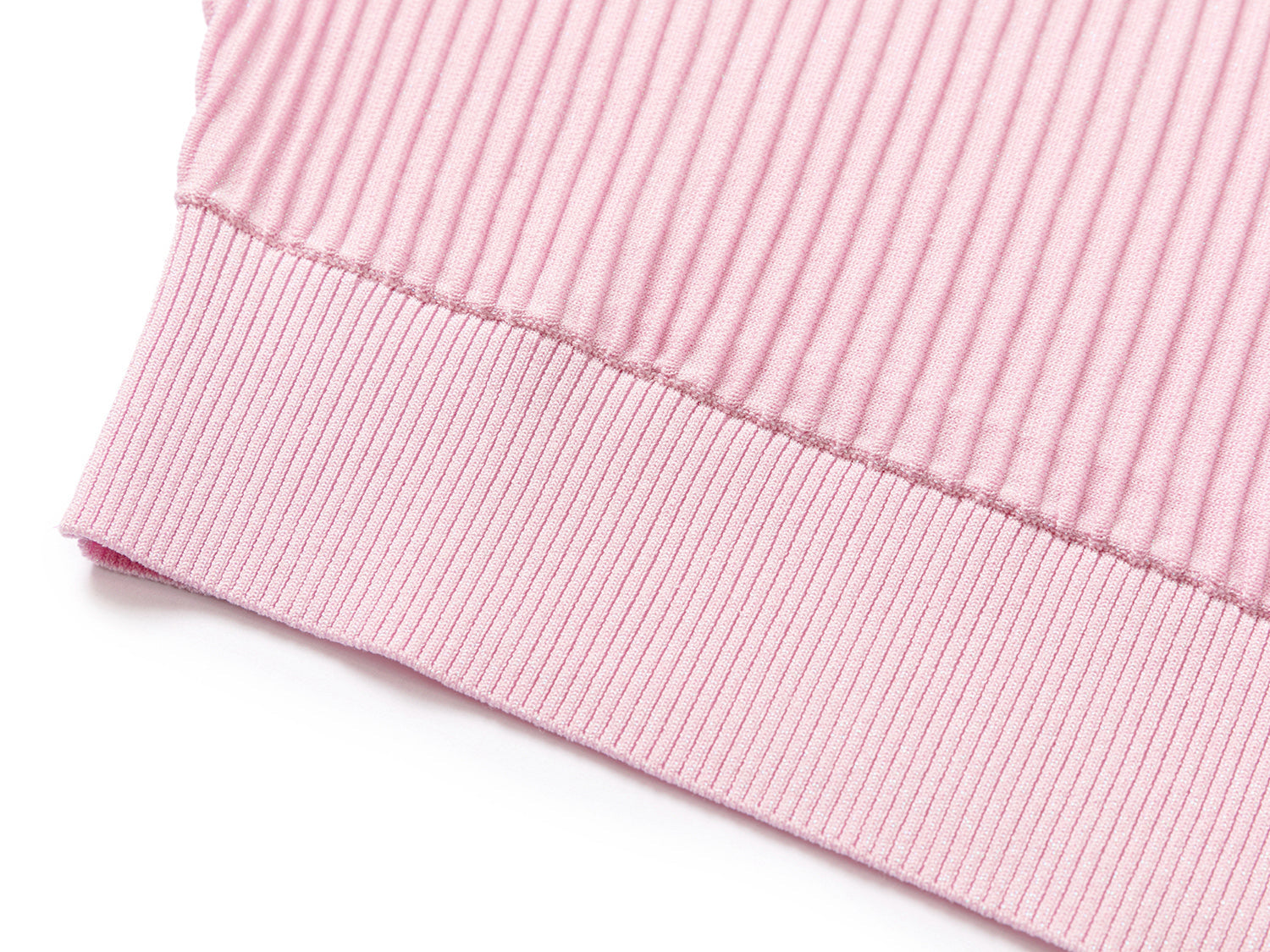 Heavy Knit Top | Pink