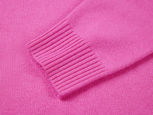 Short Hooded Sweatshirt | Rose Red