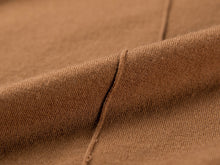 Crewneck Knit Top | Brown
