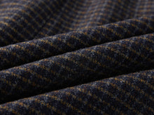 Wool Plaid Skirt | Navy