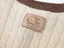 Trimmed Knitted Cardigan | Beige