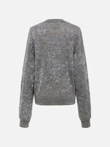 Round Neck Sweater | Grey