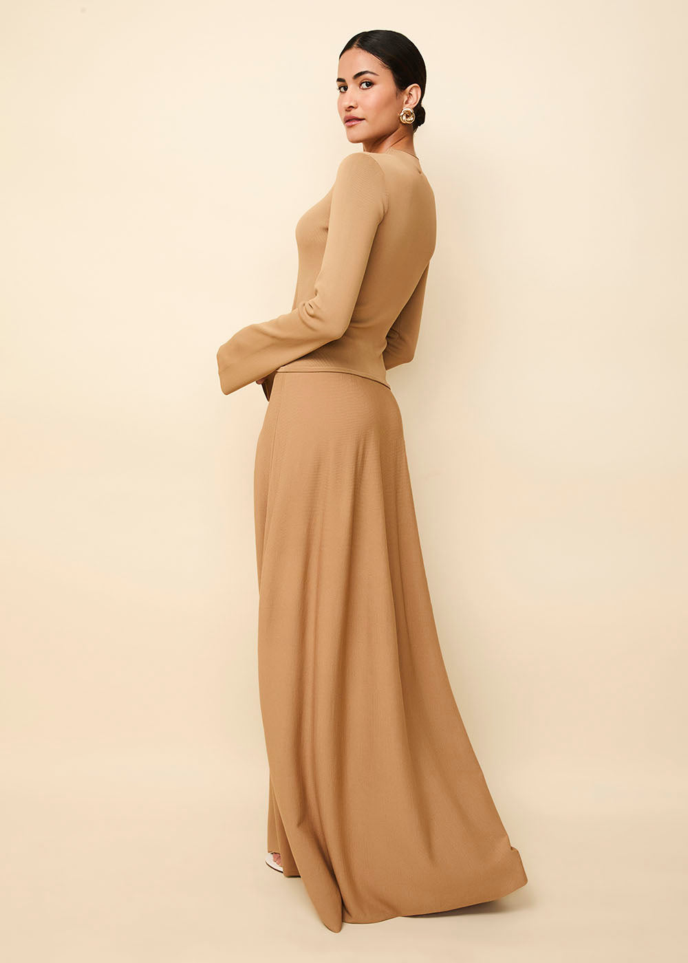 Women | Soglio Dress | Camel