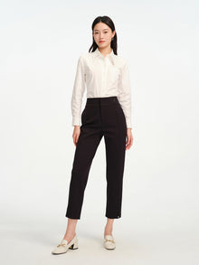 Elastic Casual Pants | Black