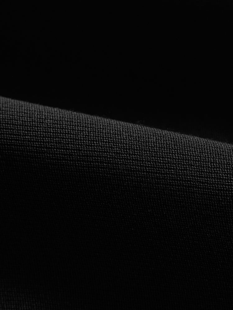Wool Double-Breasted Blazer | Black