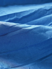 Textured Silk Blouse | Blue