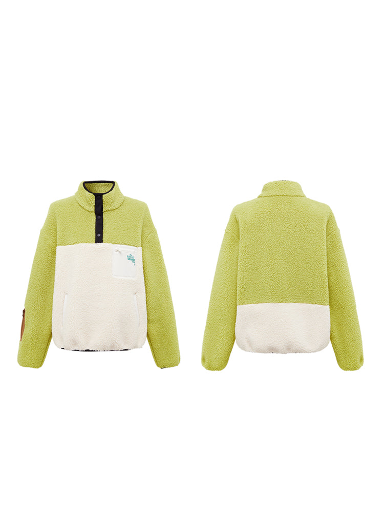 Velour Casual Jacket | Green