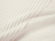 Stand-Up Collar Cashmere Knit Top | White