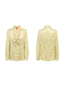 Silk Blouse | Green