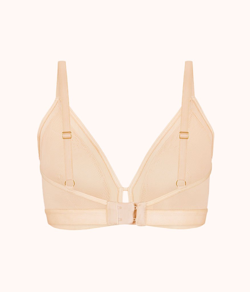The Smooth Lace Busty Bralette | Toasted Almond