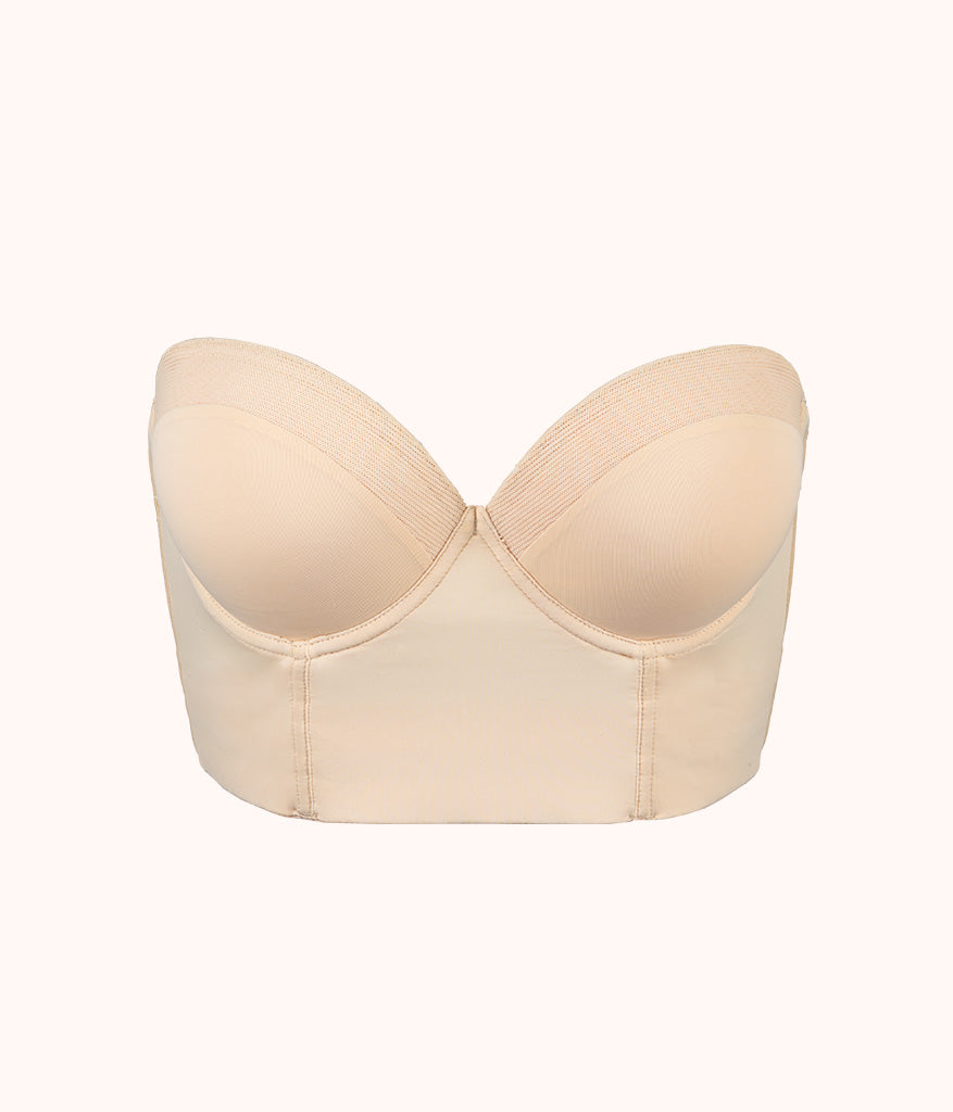 The Low Back Strapless | Toasted Almond