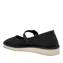 Tamika Casual Flat | Black Lace