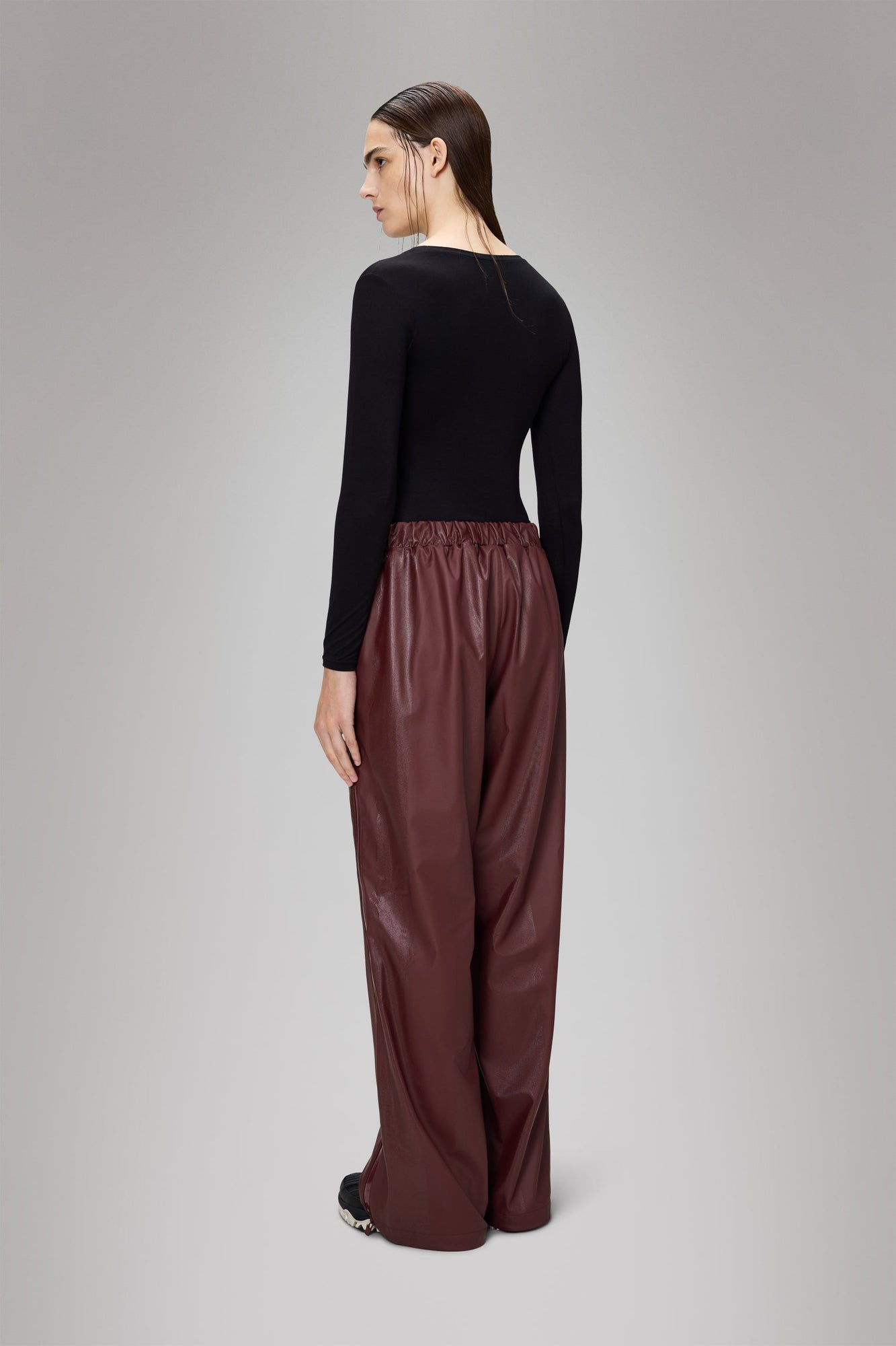 Rains Rains x Umbro Apollo Pants Wide Maroon Red Pants