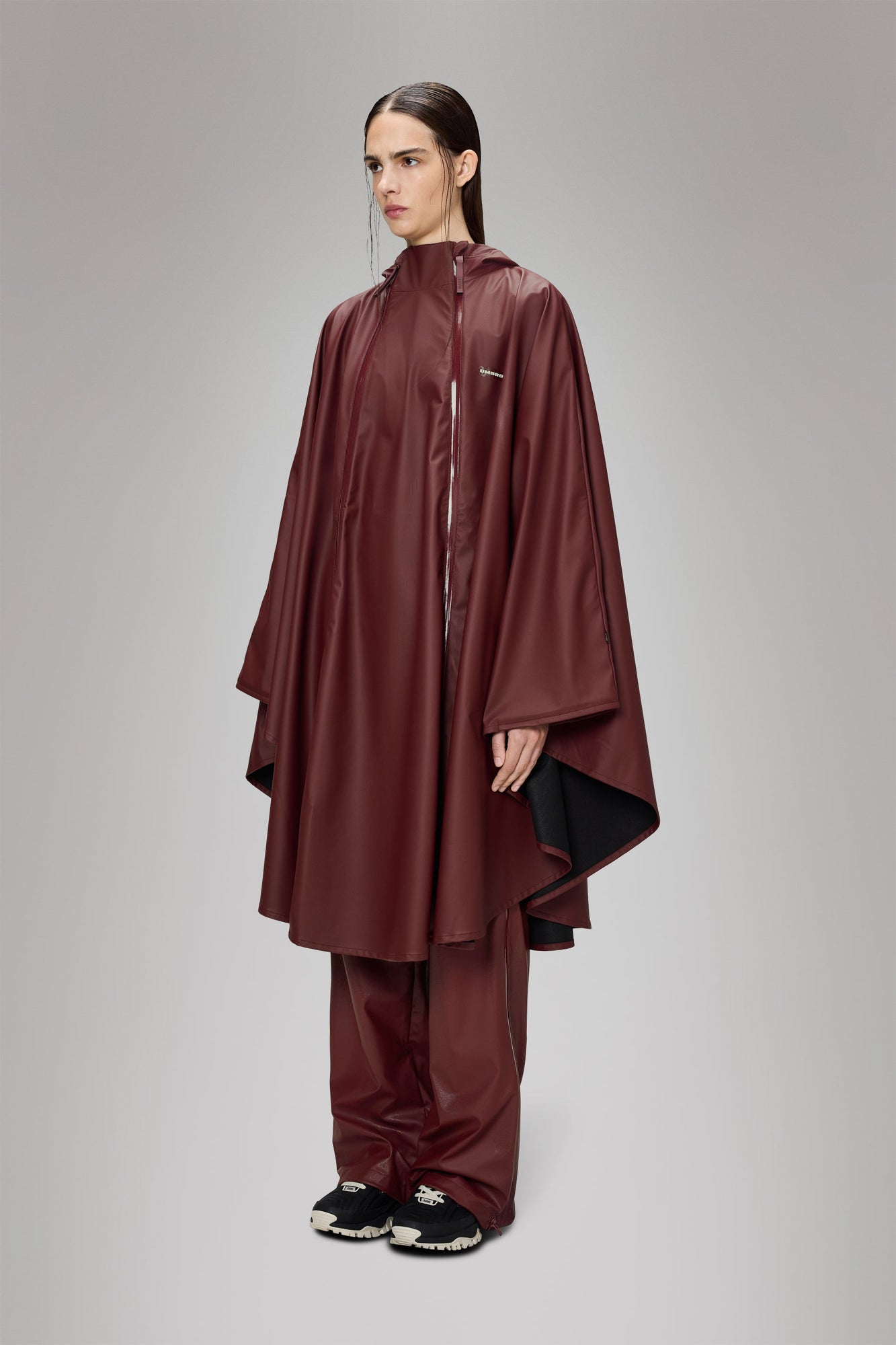 Rains Rains x Umbro Apollo Cape Maroon Red Cape