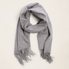 Unisex | Cleo Oversized Cashmere Scarf | Heather Grey