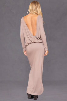 Women | Lightweight Ribbed 2-Fer Drape Top | Woodsmoke