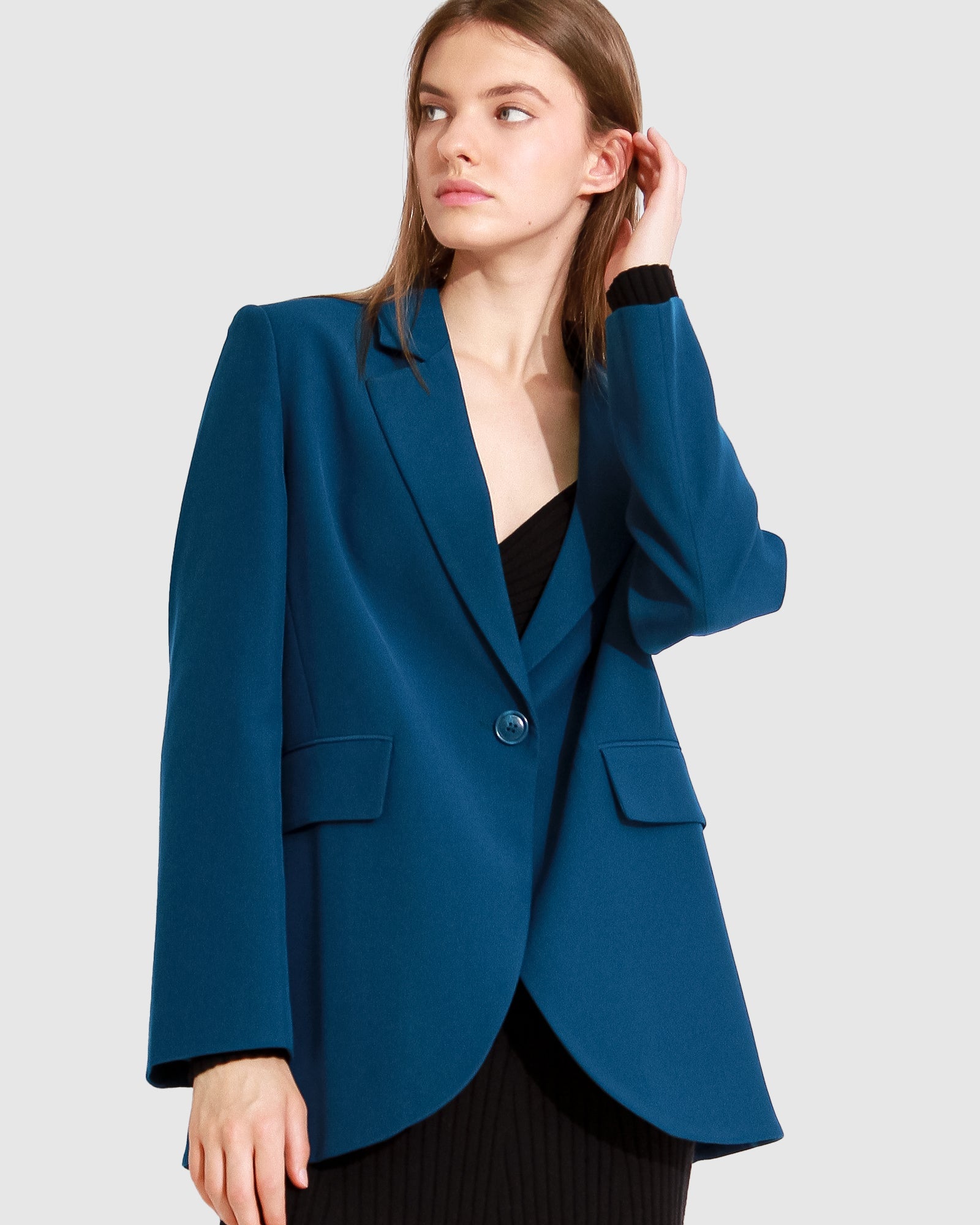 Women | Unchained Heart Blazer | Dark Teal