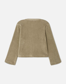 Womens | Long Sleeve Boxy Tee | Olivos