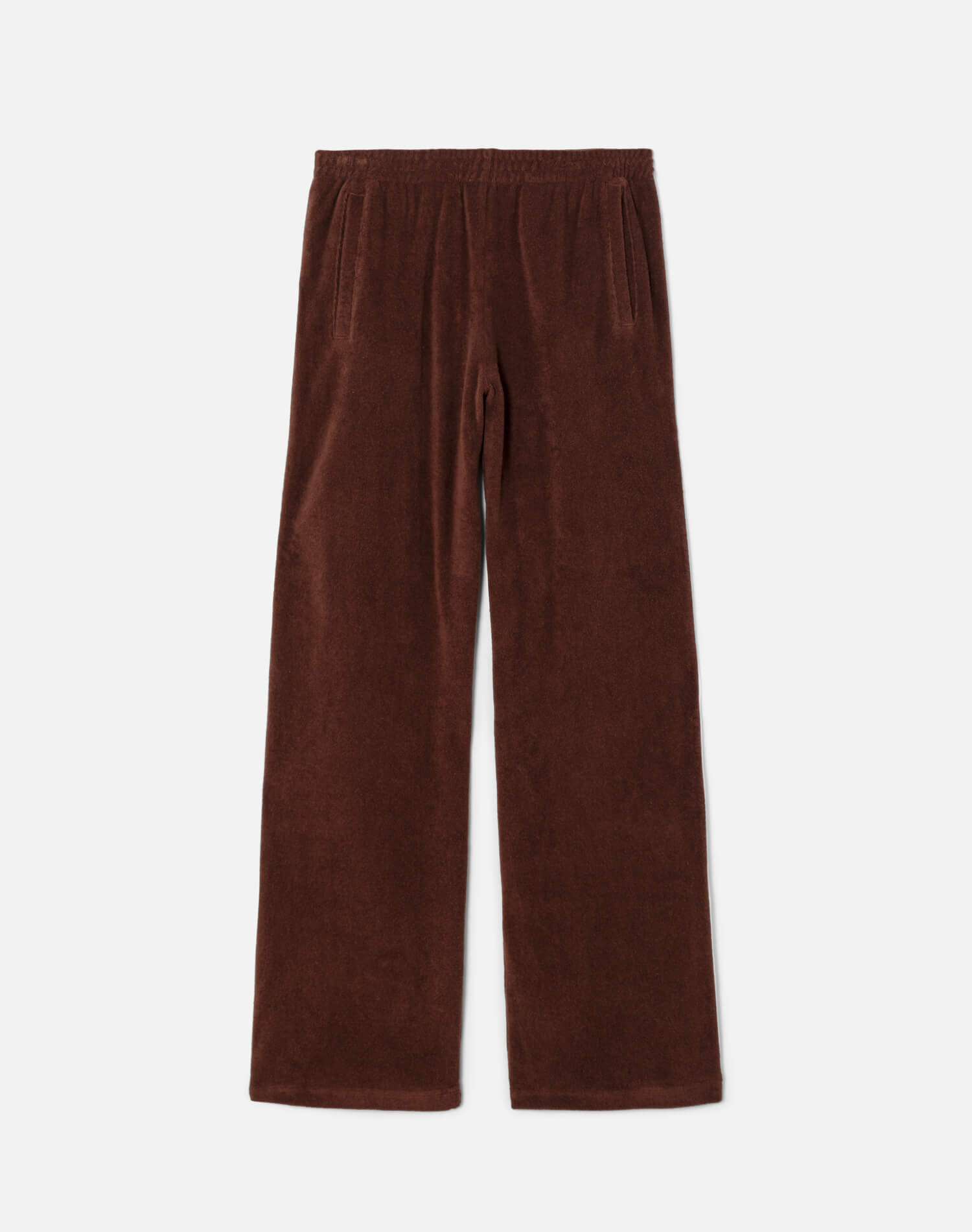 Womens | Terry Track Pant | Brunette