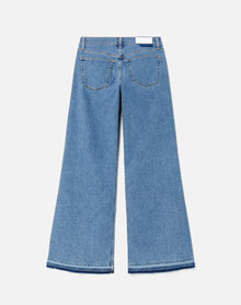 Womens | Comfort Stretch Mid Rise Wide Leg | Azulito