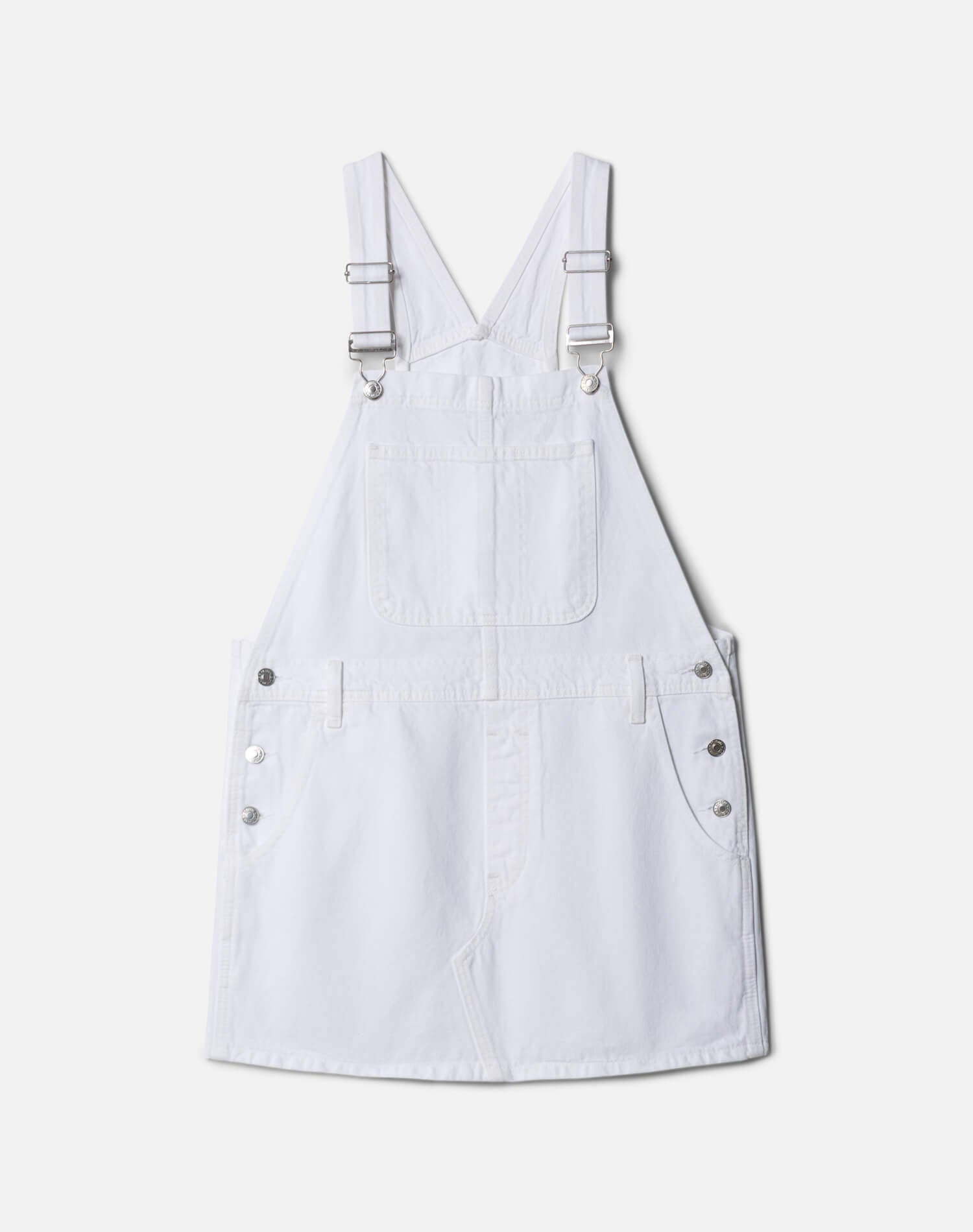 Womens | The Overall Dress | White