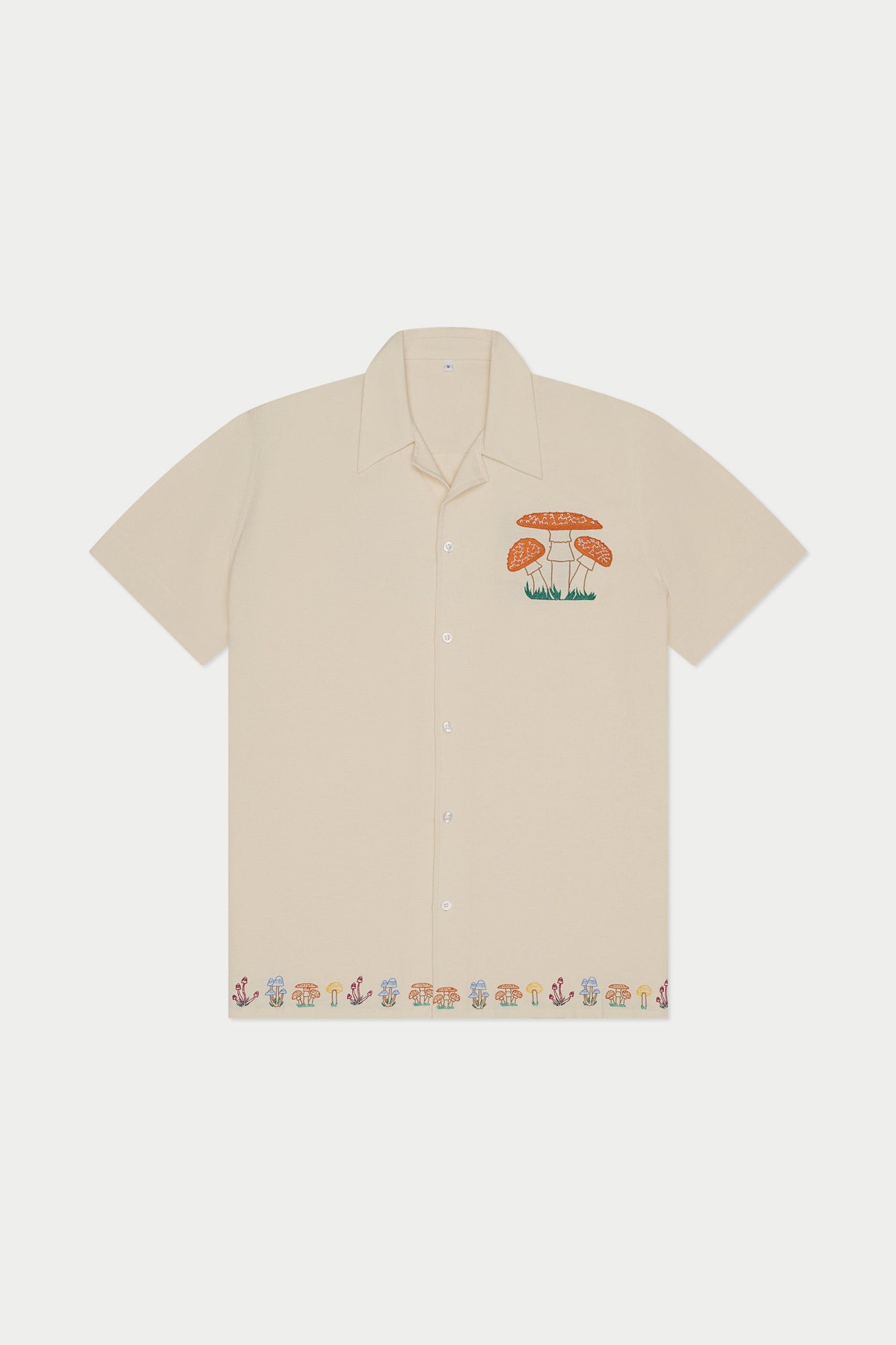 Mushroom Linen Shirt | Beige