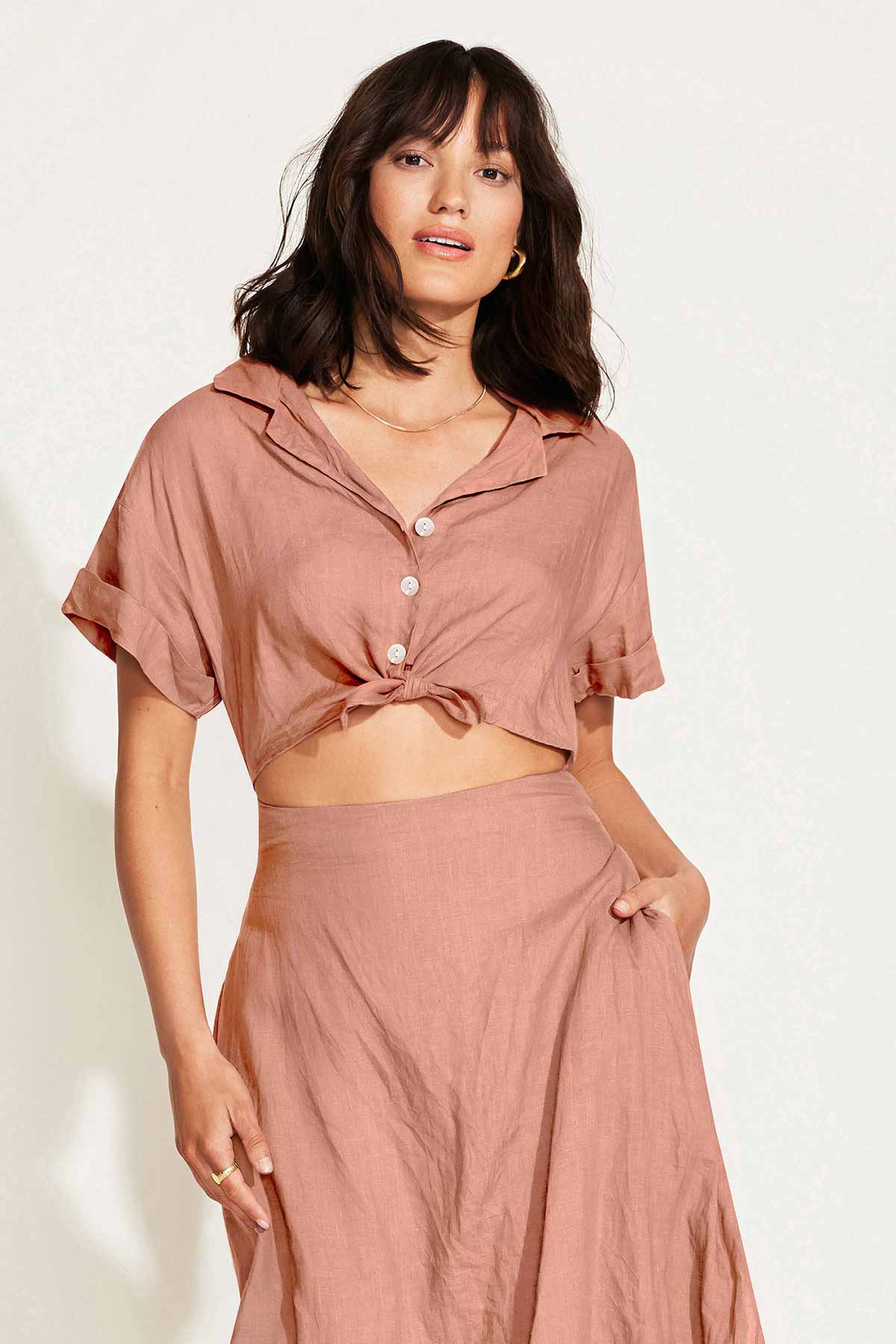 Playa Cut Out Dress | Desert EcoLinen
