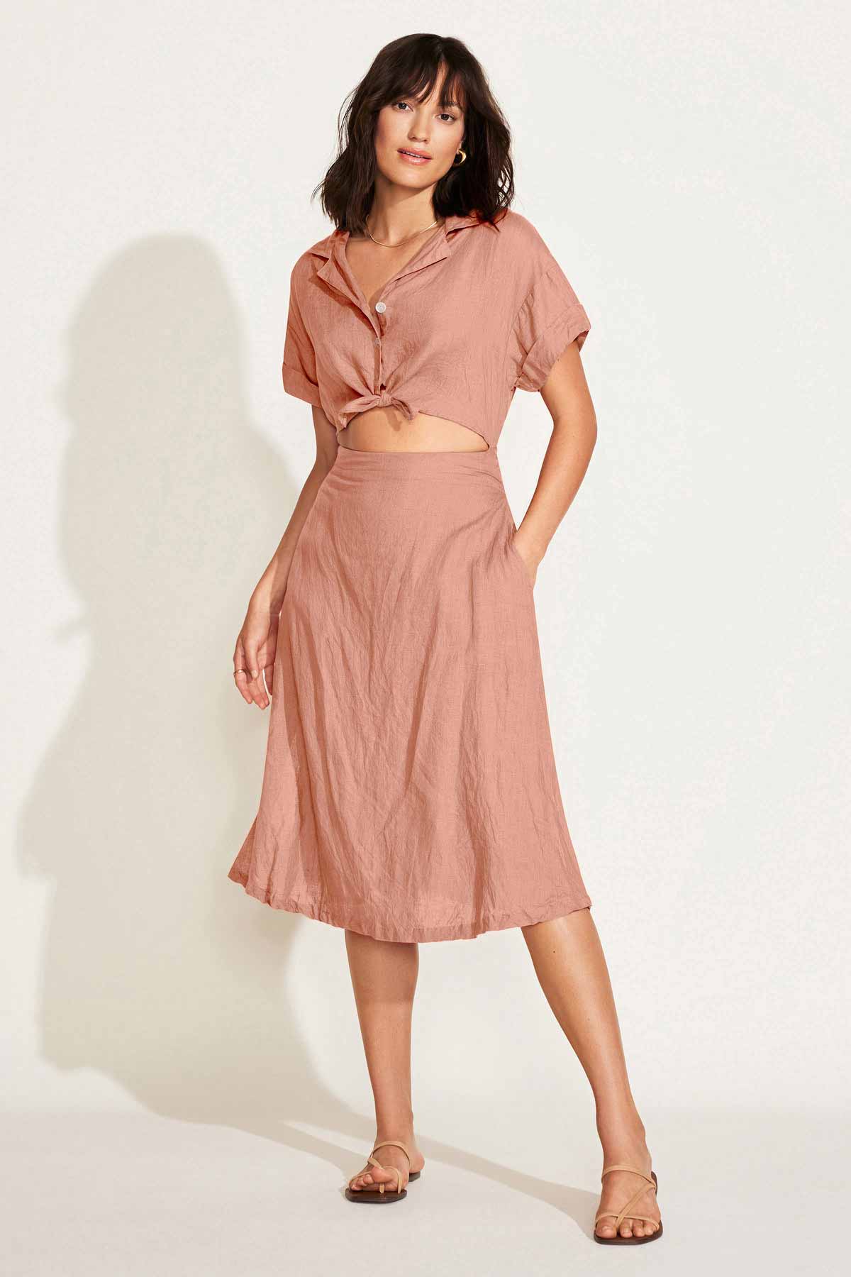 Playa Cut Out Dress | Desert EcoLinen