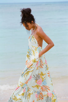 Petra Maxi Dress | Summer Bloom EcoLinen