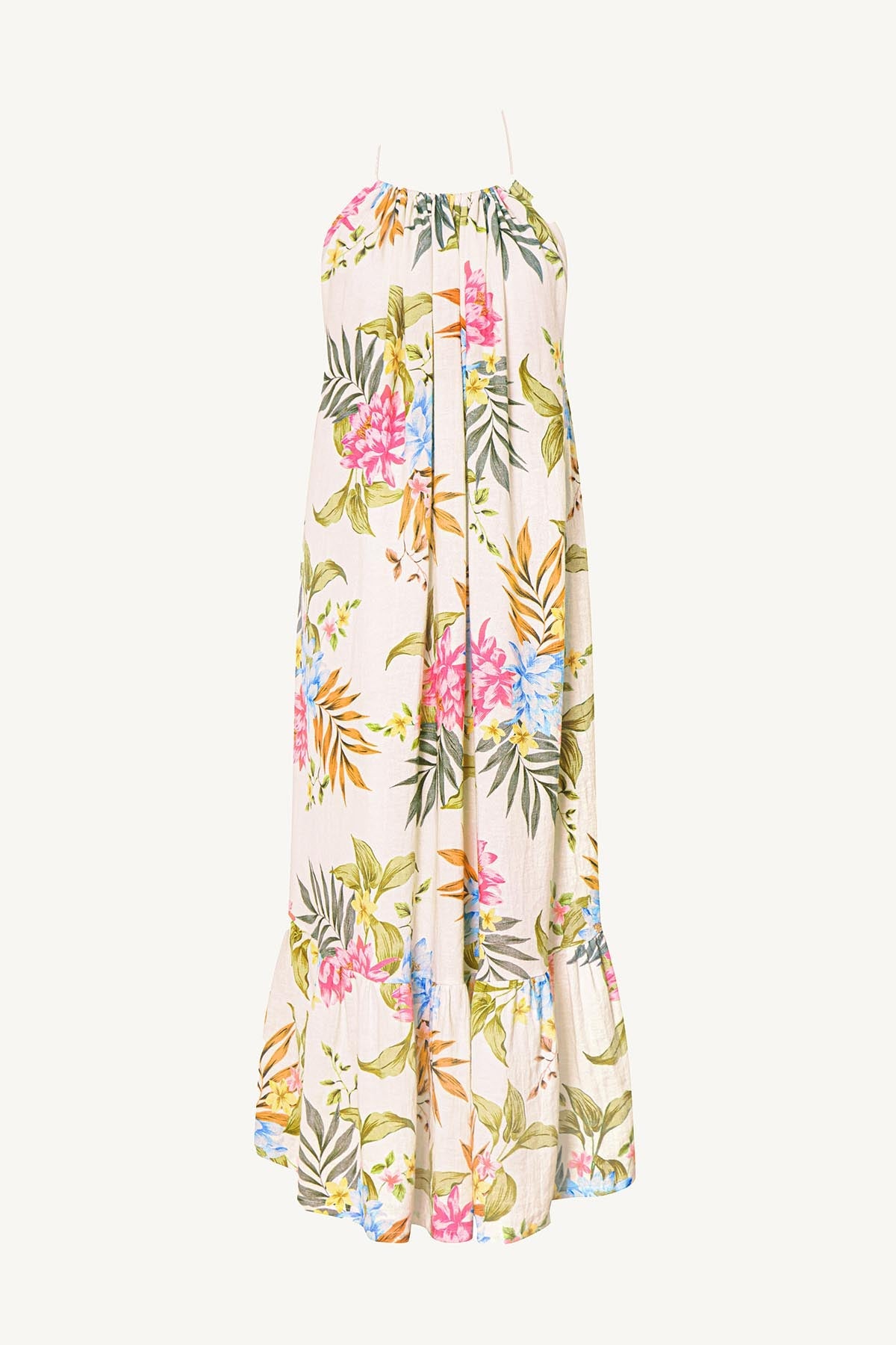 Petra Maxi Dress | Summer Bloom EcoLinen
