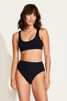 Sienna Tank | Black EcoRib