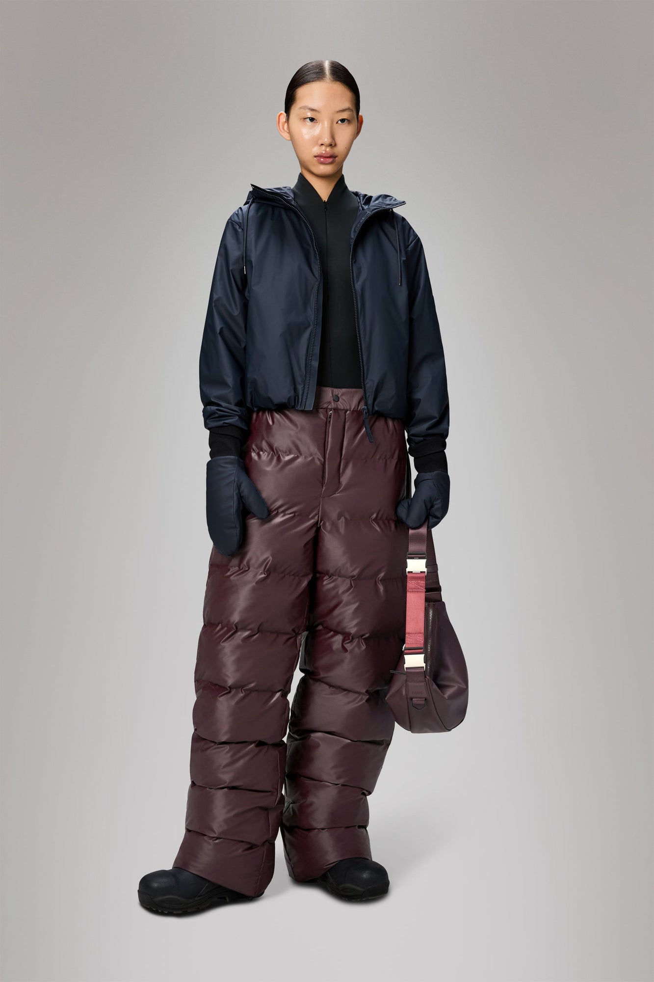 Unisex | Lohja Short Insulated Jacket | Navy