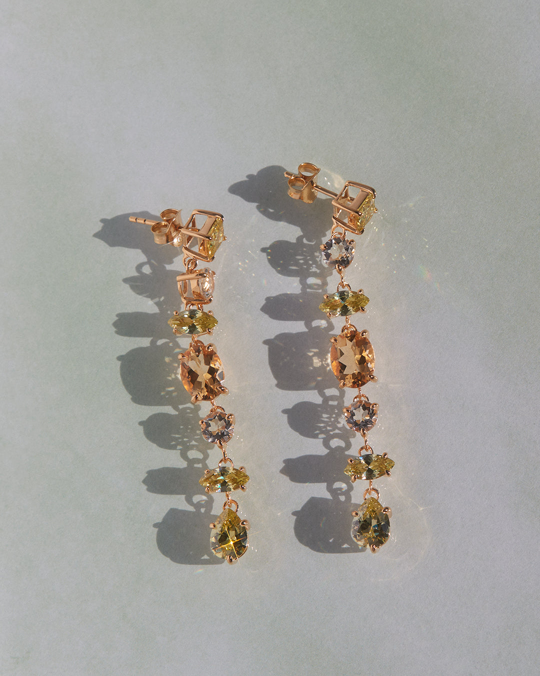 The Isabella Drop Earrings | Gold Vermeil Plated Sterling Silver