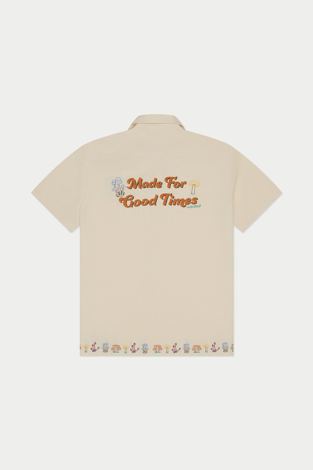 Mushroom Linen Shirt | Beige