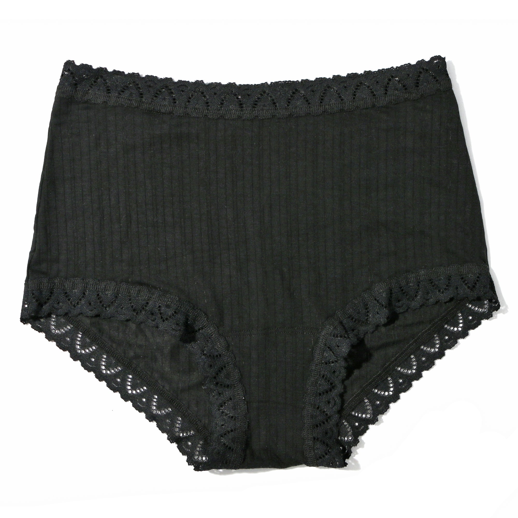 High Rise Boyshort | Black
