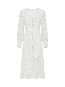 Lace Dress | White