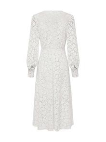 Lace Dress | White