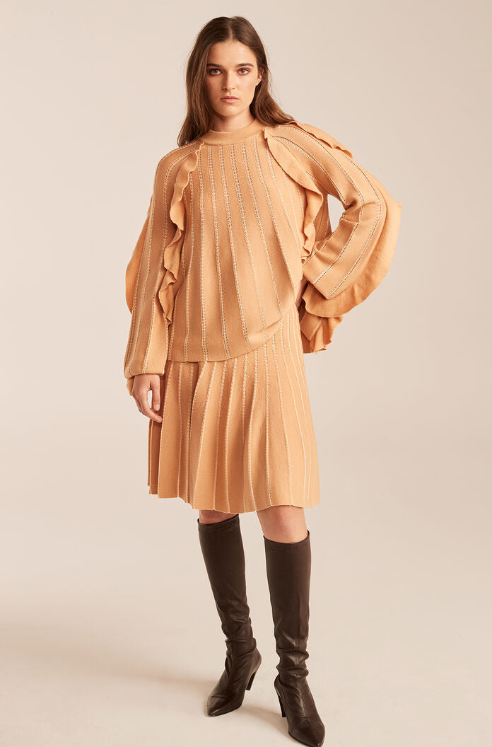 Pleat Stitch Skirt | Sunkiss