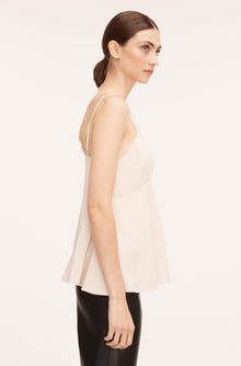 Essential Silk Camisole | Snow