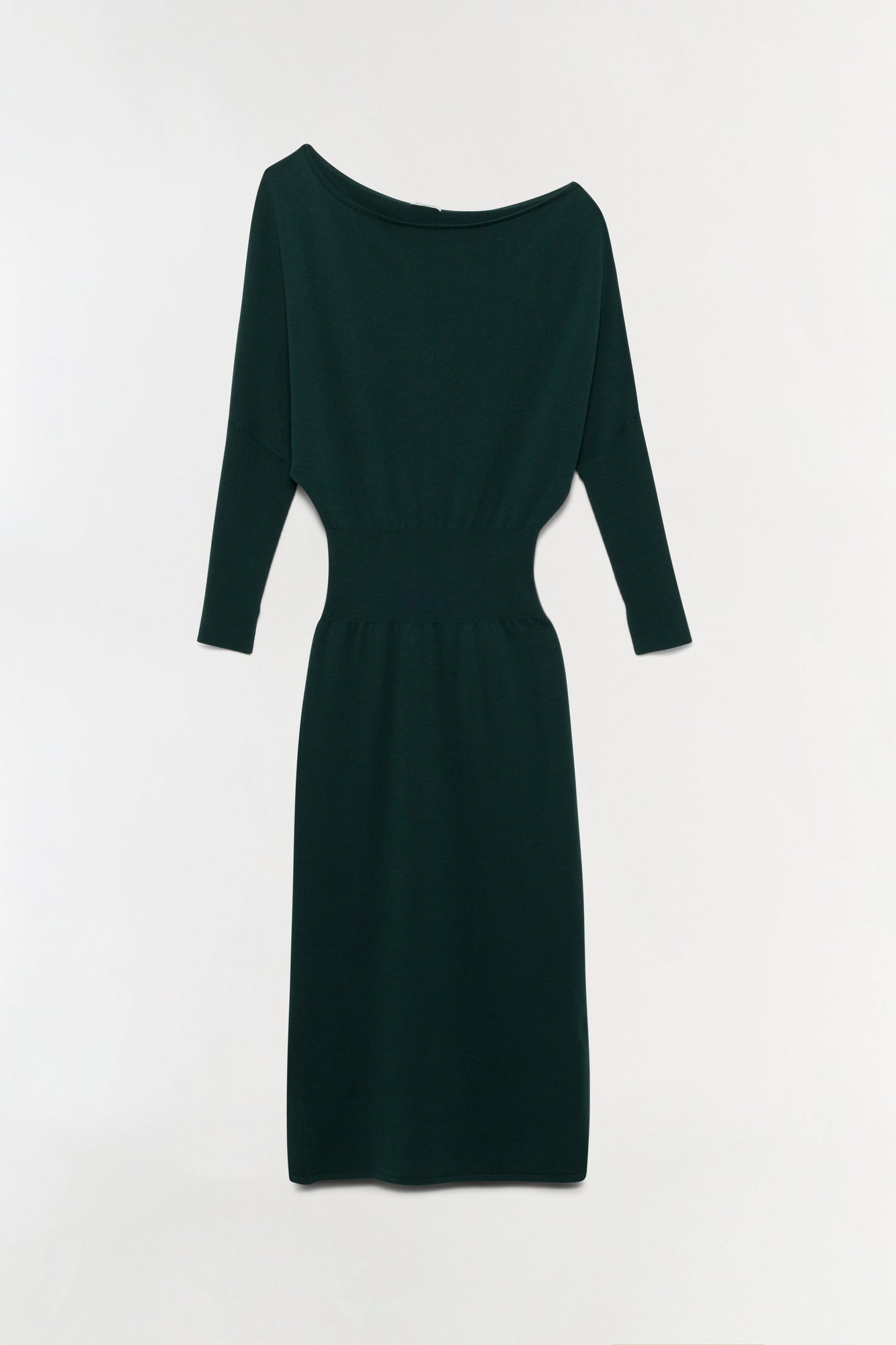 janese off shoulder midi dress Janese Off Shoulder Midi Dress - Black