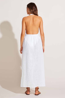 Vera Wrap Skirt | White Ecolinen