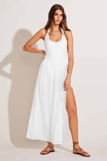 Vera Wrap Skirt | White Ecolinen