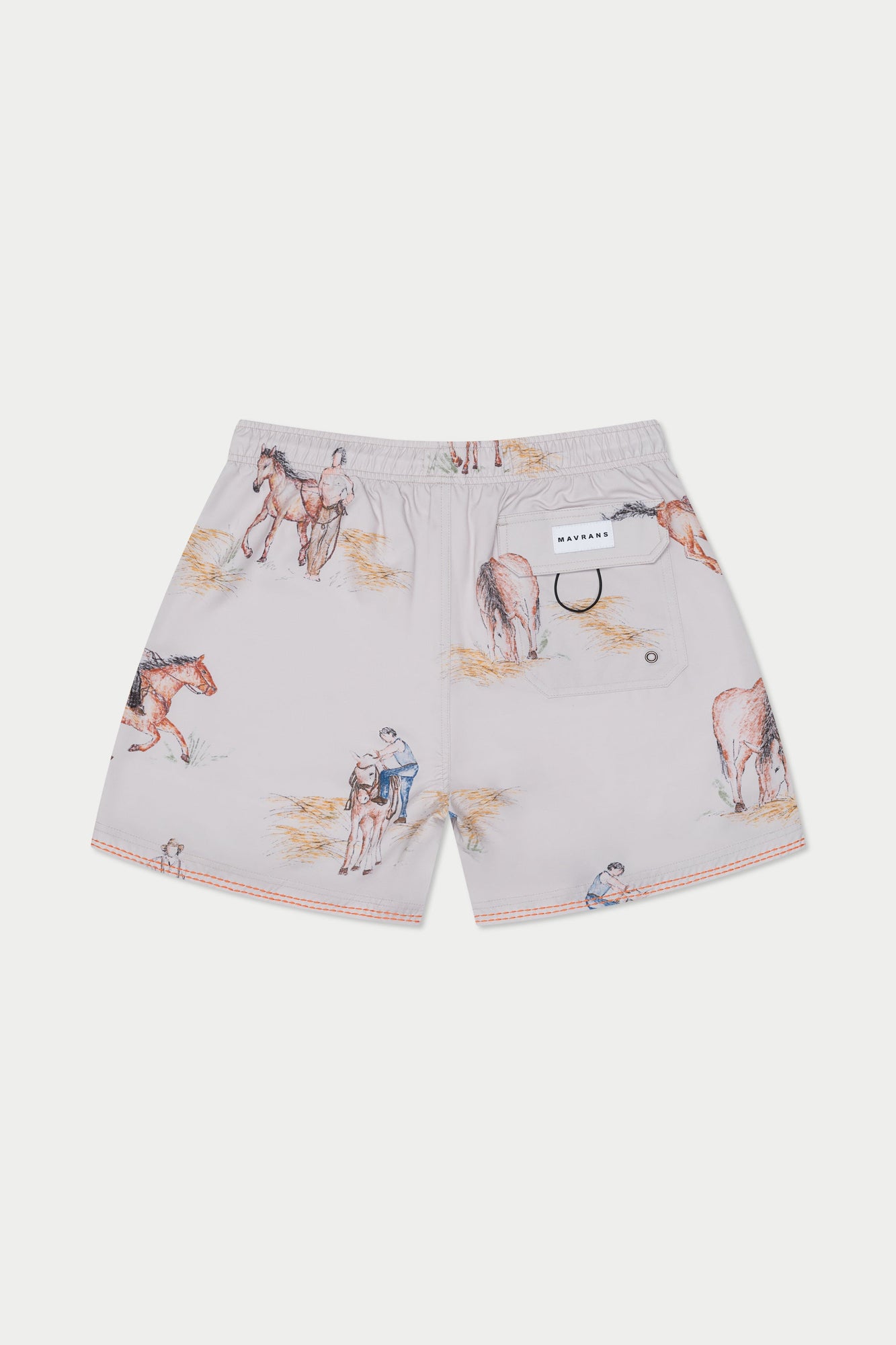 Horse Swim Short | Orange