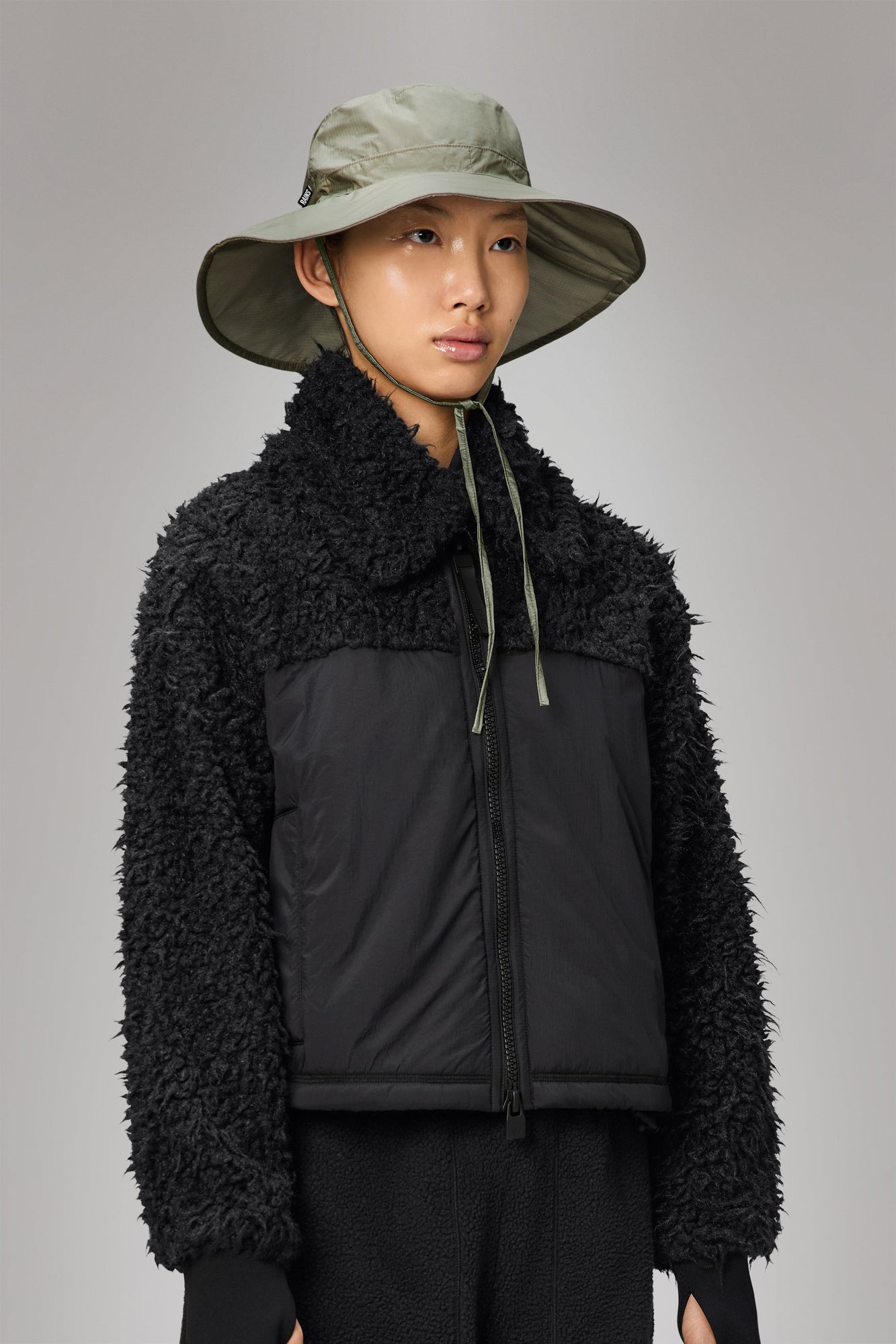 RAINS Boonie Hat Ripstop Drift Headwear